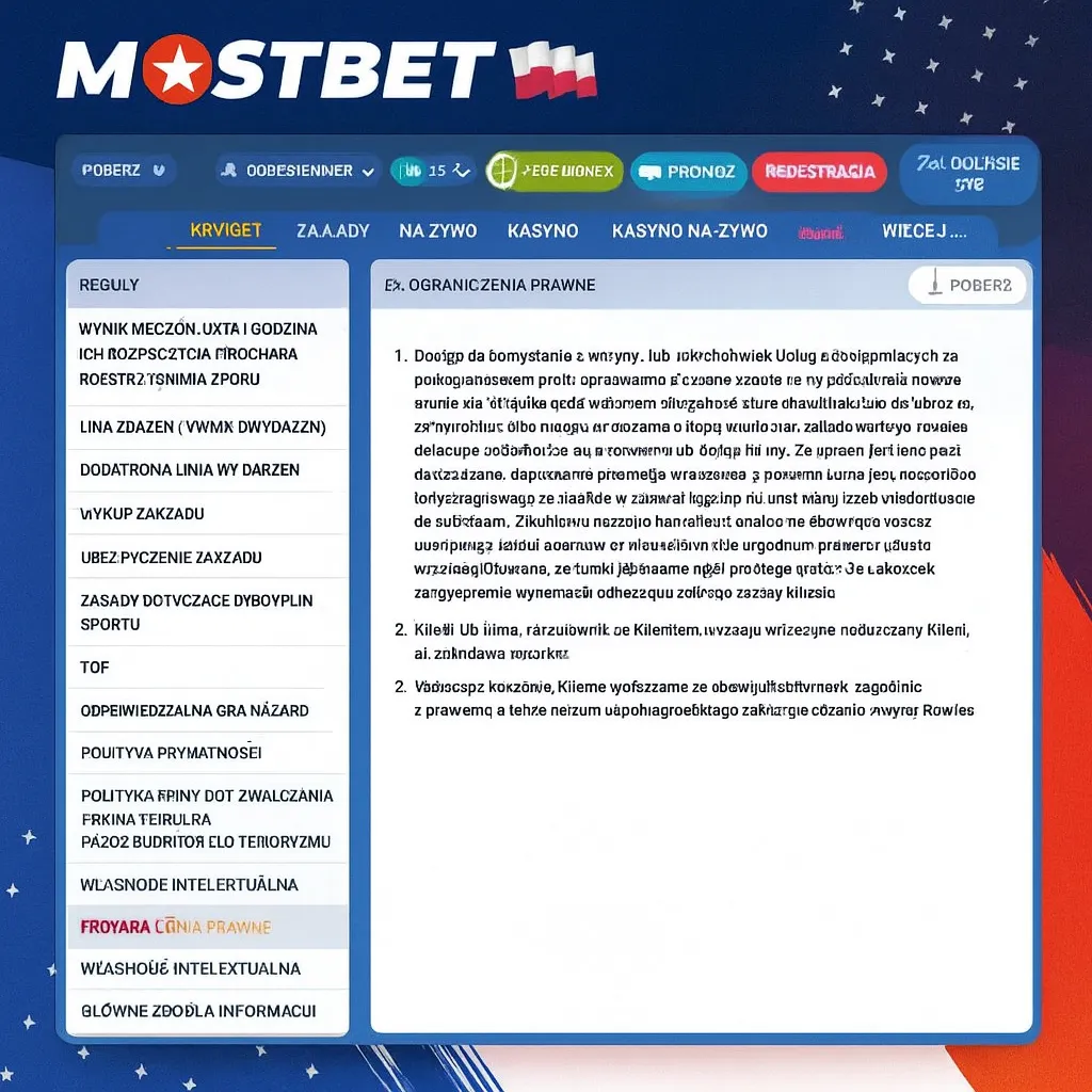 section-legal-Mostbet.pl